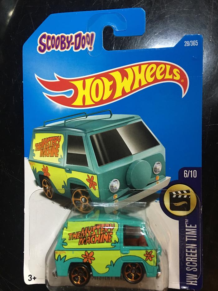 Hot Wheels Mistery Machine – Furgone Scooby Doo In Metallo Scala 1/64