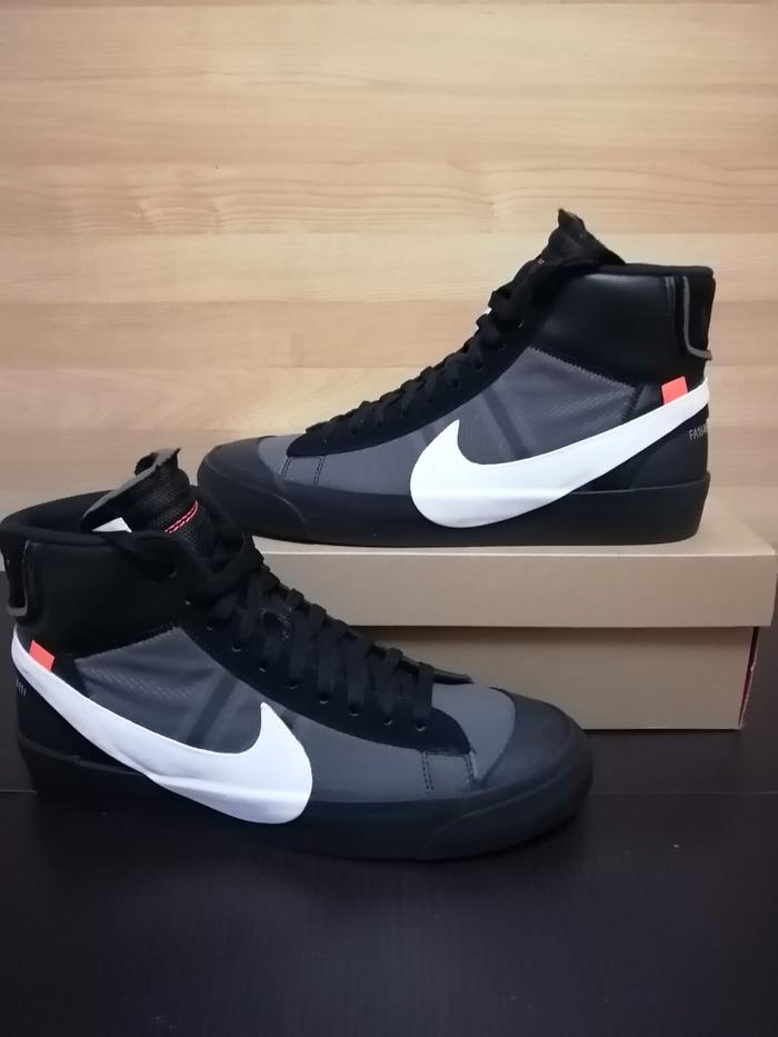 Sepatu Off White X Nike Blazer Grim Reaper Jual Nike Blazer X Off