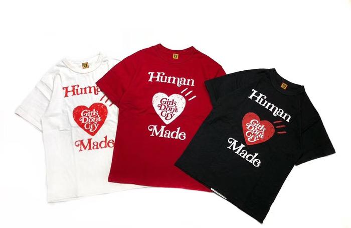 Human Made x Girls Dont Cry Front Logo 