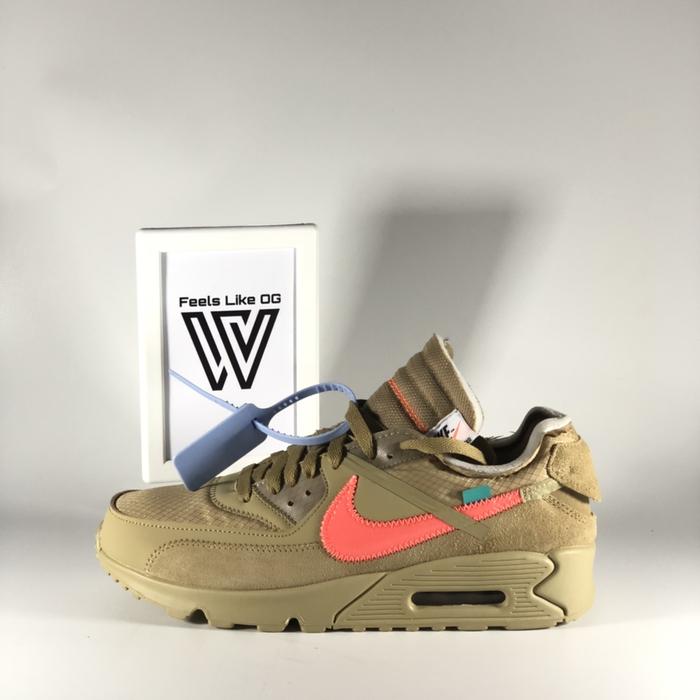 Jual [H12] Nike Air Max 90 x Off White 'Desert Ore' - Jakarta Timur -  WIPKICKS | Tokopedia