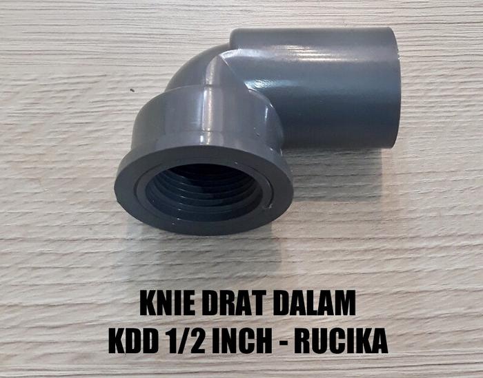 Gambar KENI | ELBOW AW PVC PIPA PRALON AIR DRAT DALAM 1/2” RUCIKA dari TOKO BANGUNAN SURYA JAYA undefined Tokopedia