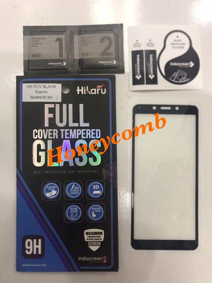 Jual Xiaomi Redmi Redmi 6A Hikaru Tempered Glass Full Cover