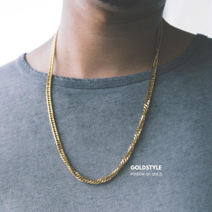 Jual Cuban chain 7mm / kalung emas 