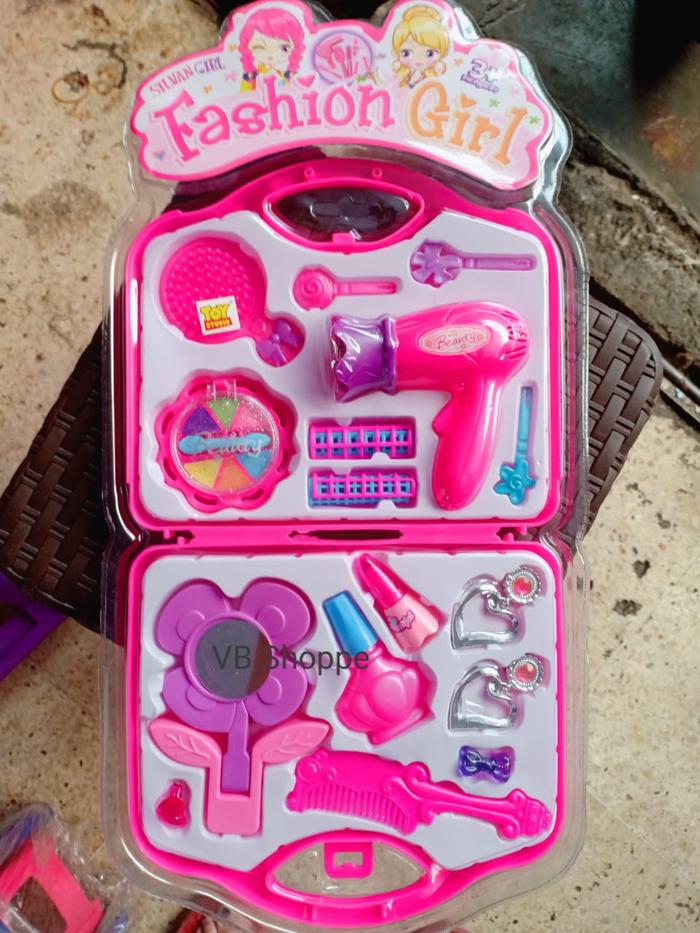 Jual Mainan Salon Salonan Koper Set Hair Dryer Make Up Jepitan Hair Clip Jakarta Pusat Vb Shoppe Tokopedia