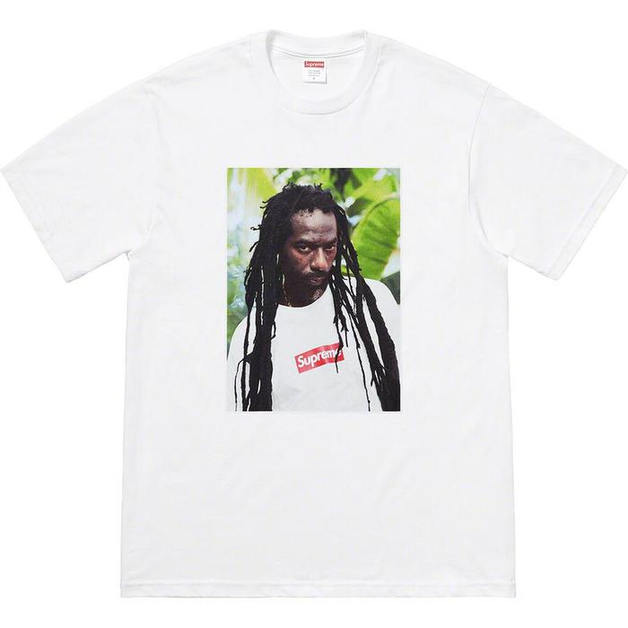 Supreme Buju Banton Tee 白 Lサイズ（Supreme x Buju Banton Tee SS19  