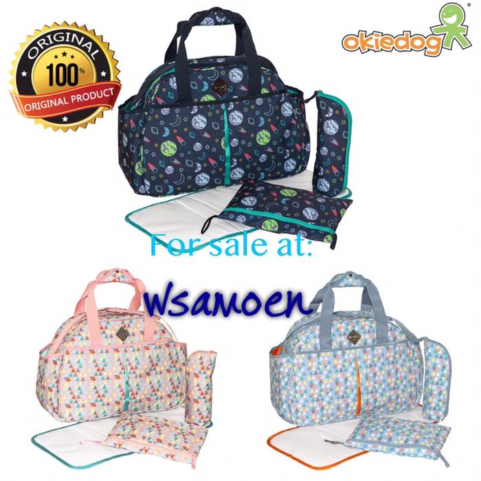 Gambar Okiedog Travel Diaper Bag / Tas Perlengkapan Ibu & Bayi - NEW DESIGN dari wsamoen undefined Tokopedia