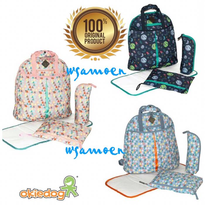 Gambar OKIEDOG FRECKLES BACKPACK DIAPER BAG ORIGINAL dari wsamoen undefined Tokopedia