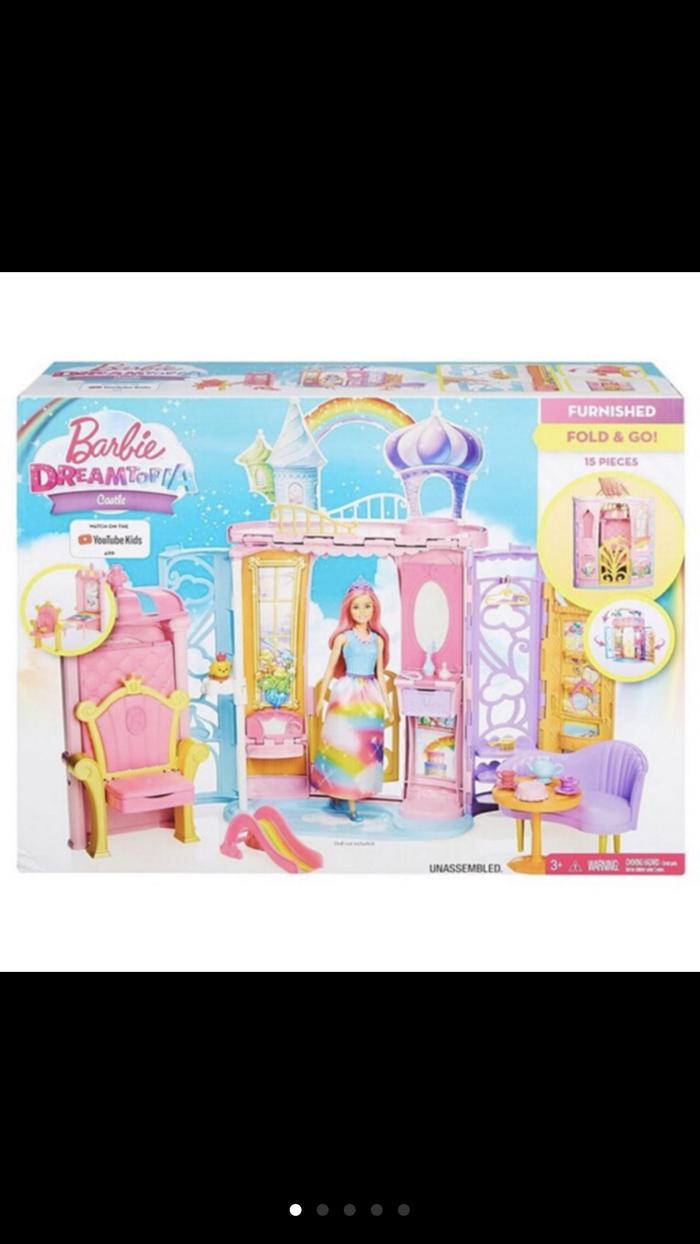 Dreamtopia Castle Barbie Dreamtopia Doll House NIB Mattel Barbie