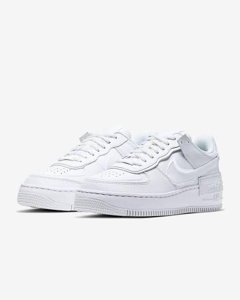 air force triple white shadow