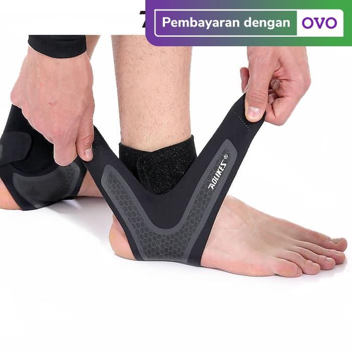 Gambar Aolikes 7130 Ankle Support Protector Elastic - Pelindung engkel Kaki Gym - M KIRI dari Aolikes Indonesia undefined Tokopedia