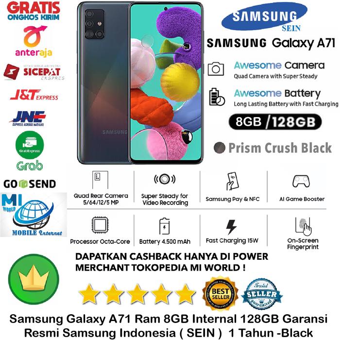 A71 128gb Galaxy A71 8gb Ram Price Samsung Galaxy A71 8GB/128GB A