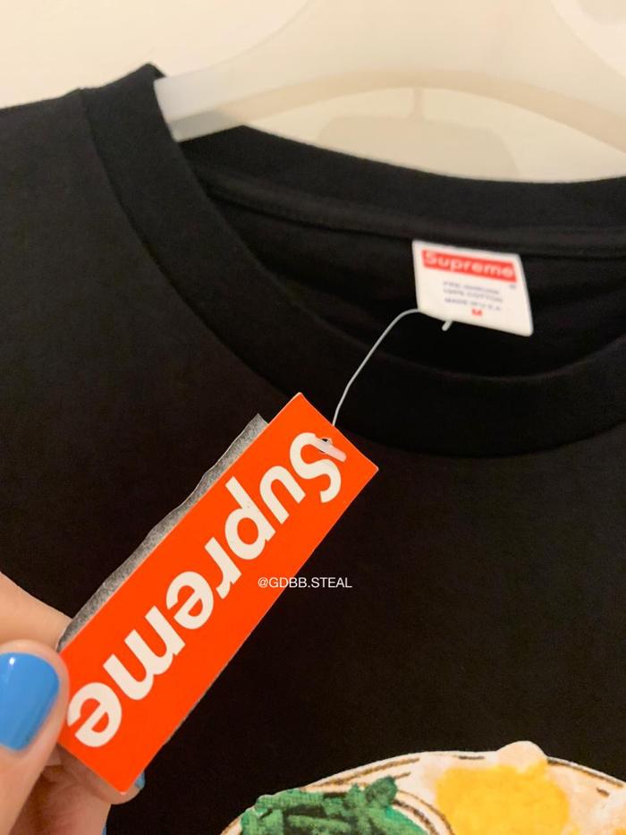 Tshirt Supreme Chicken Dinner Black 
