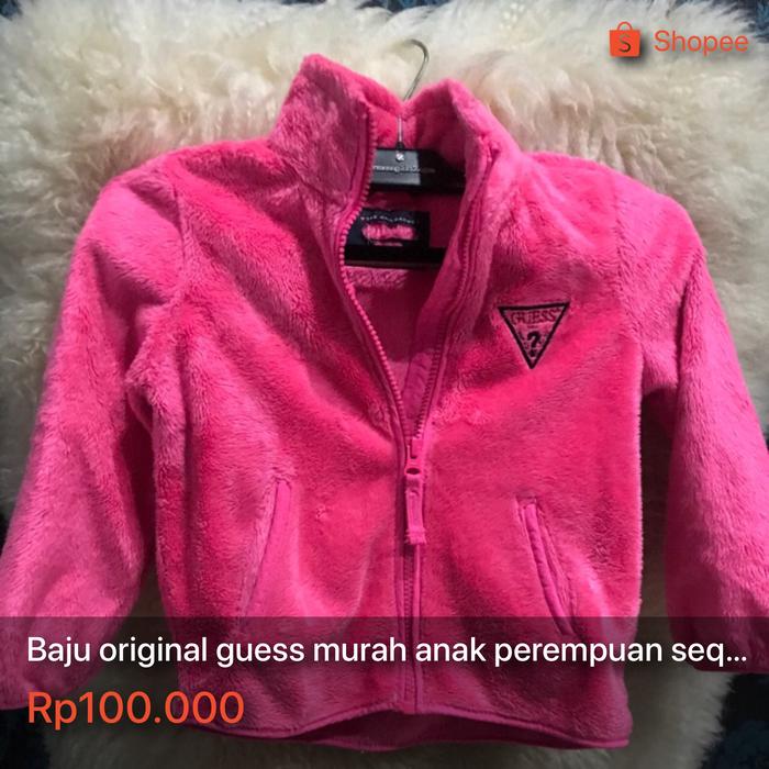 Gambar Jaket guess murah baju sequin pink anak perempuan dari Kuras Gudang undefined Tokopedia