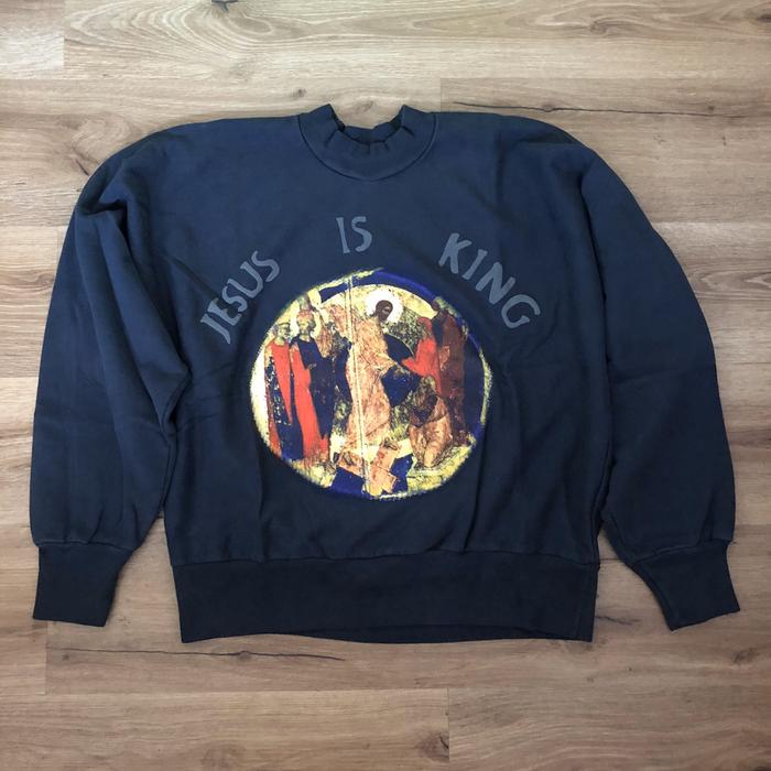 新品未使用 公式 KANYE WEST × AWGE JESUS 軽 IS KING