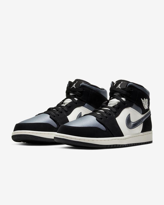 Jual NIKE AIR JORDAN MID SE SATIN GREY Jakarta Selatan