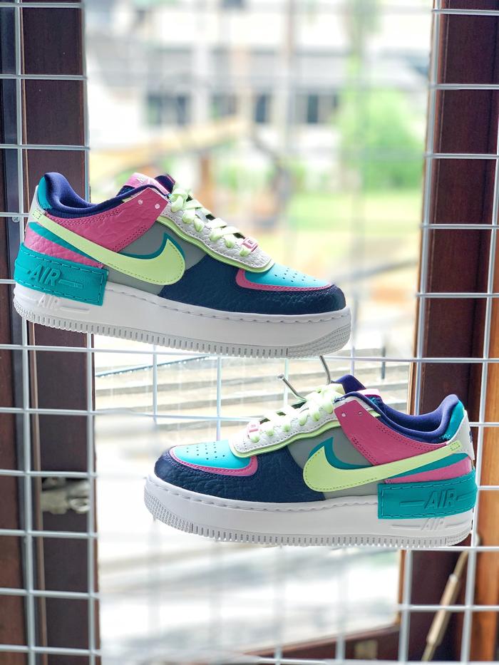 Jual Nike Air Force Shadow Aqua Barely Volt Kota Surakarta
