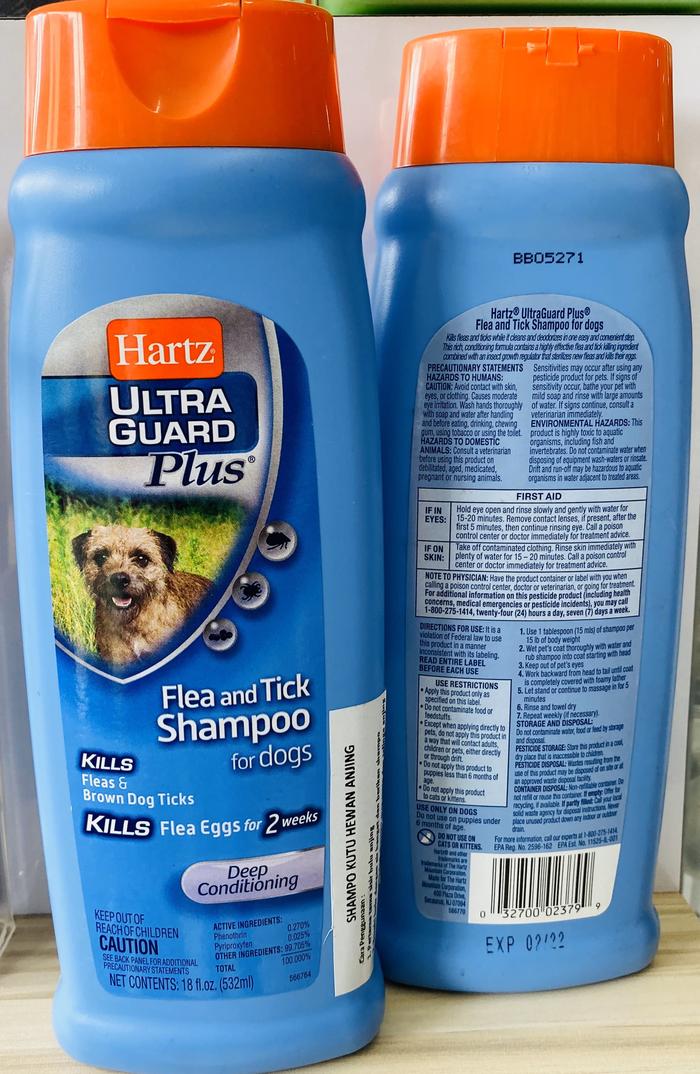 Jual Hartz Ultraguard Flea Tick Shampoo For Dogs Jakarta Selatan Tanjungdurenpetshop Tokopedia