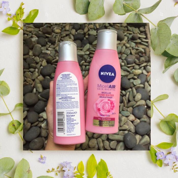 nivea rose water toner