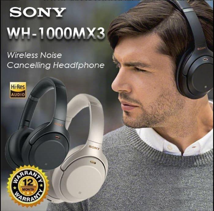 Jual Sony WH-1000XM3/ WH1000XM3 - Kota 