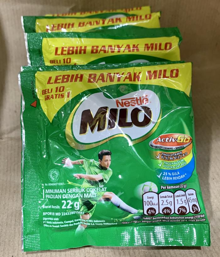 Gambar Susu Bubuk Milo (10 Sachet x 22Gr) dari Araseoo undefined Tokopedia