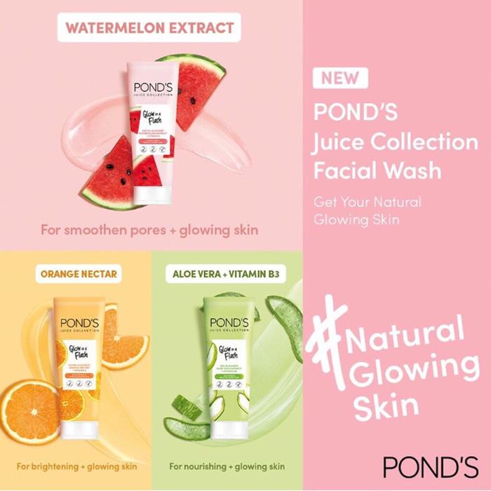 manfaat ponds juice collection moisturizer