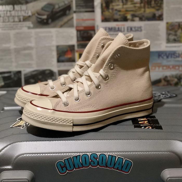 CONVERSE CHUCK TAYLOR 70S HI PARCHMENT EGRET 35,