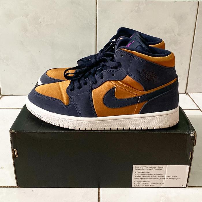 AIR JORDAN 1 WMNS MID SE 'DESERT OCHRE' – Levelsdesignerclothing