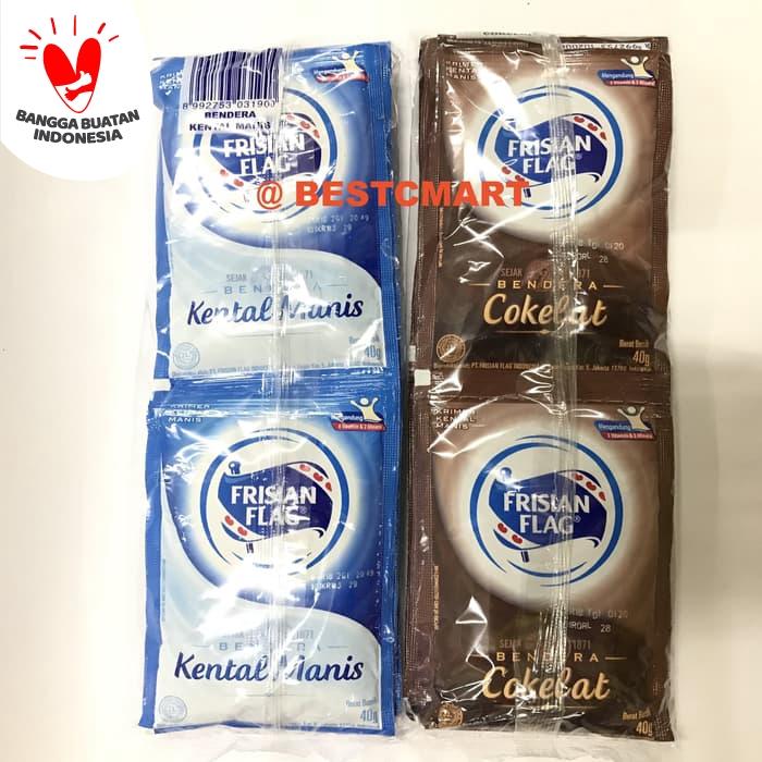 Gambar FRISIAN FLAG SUSU KENTAL MANIS SACHET (ISI 6) - COKLAT dari BestCMart undefined Tokopedia