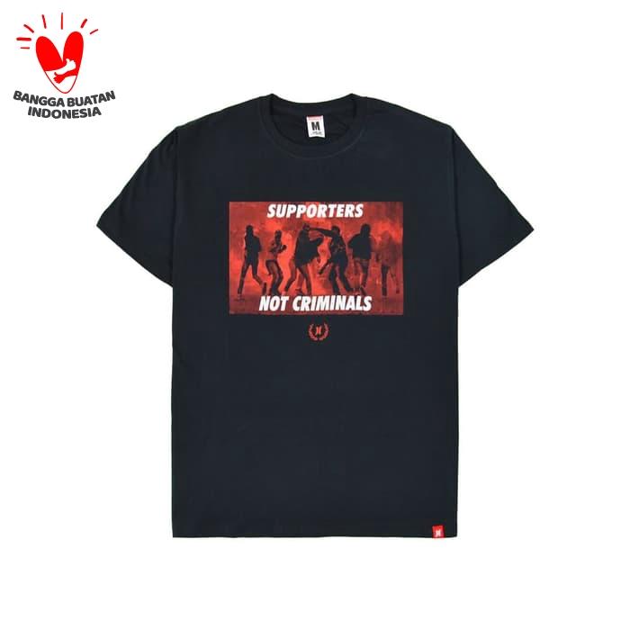 Gambar HOOLIGANS -T-SHIRT - SNC RED - BLACK - S dari Hooligans undefined Tokopedia