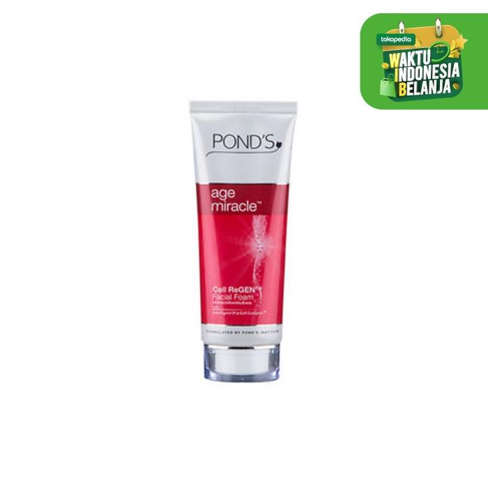 Gambar Ponds Age Miracle Cell Regen Facial Foam 100 g dari Farmaku undefined Tokopedia