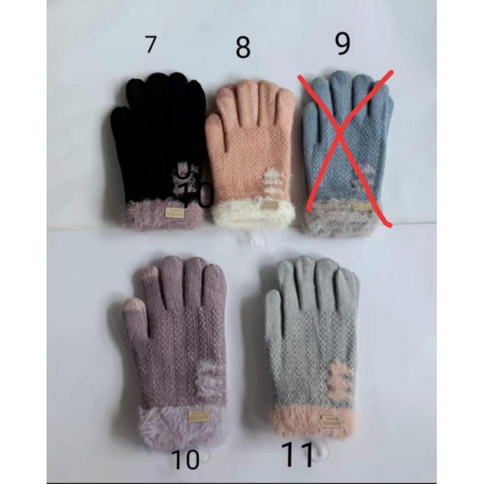 Jual Sarung Tangan Motor Wanita Motif Sarung Tangan Wanita Rajut Touch Kab Tangerang Fitria Riantanji Market Tokopedia