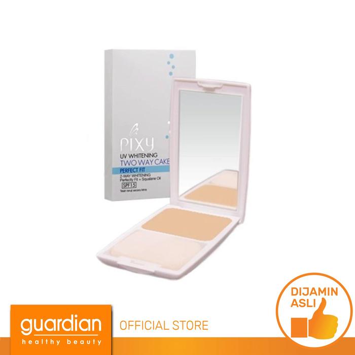 Gambar PIXY UV WHITE TWO WAY CAKE N/WHITE 12.2G dari Guardian Official Store undefined Tokopedia