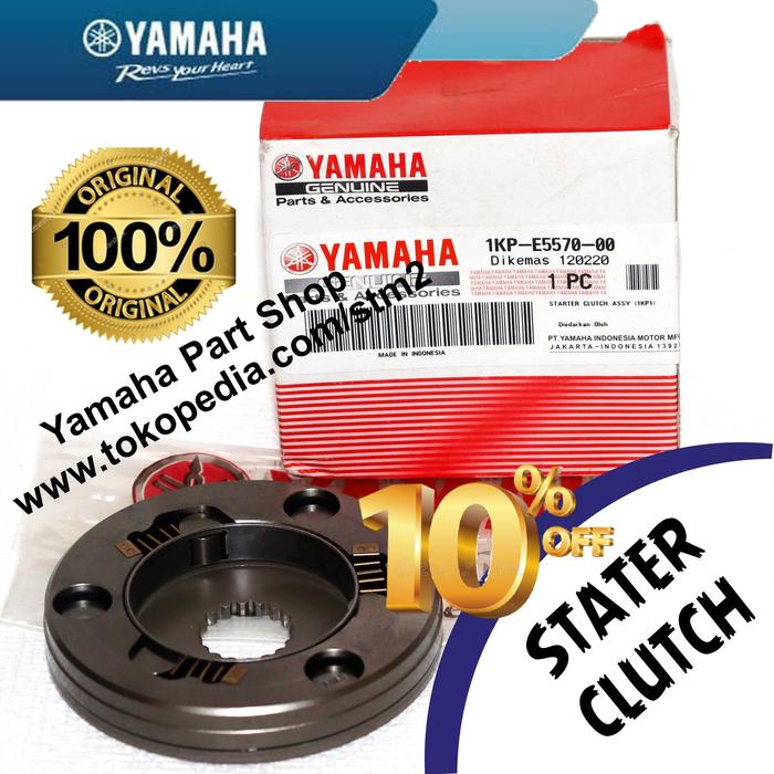 Gambar One Way Oneway Pelor Stater Clutch Otomatis Stater Soul Gt Asli Yamaha dari Setia Motor Baru Grup Yamaha undefined Tokopedia