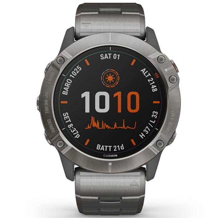 Fenix 6x Pro Solar Titanium Carbon Gray Dlc Garmin Fenix 6X Pro
