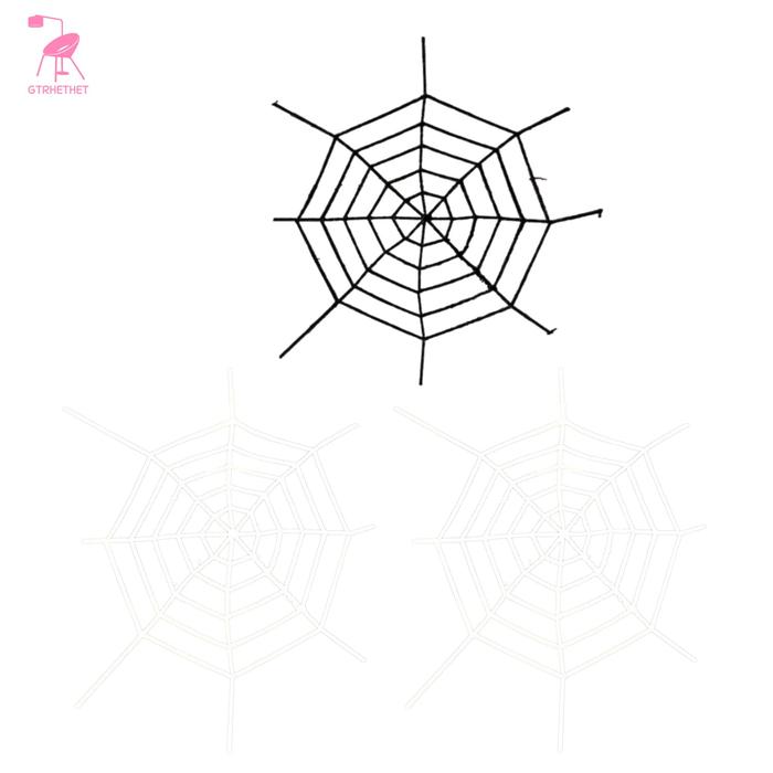 Gambar good product -5 Feet Spiderweb Large Spider Web Halloween Cobweb dari Rivangga Store undefined Tokopedia