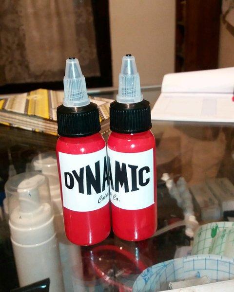 Gambar tinta tattoo dynamic red 30ml dari VERARIAS Mrt undefined Tokopedia