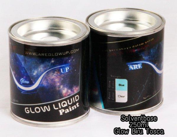 Gambar BARU Cat Fosfor Glow Biru Tosca (Glow Liquid Blue) 250ML Berkualitas dari Milena Arisantii undefined Tokopedia