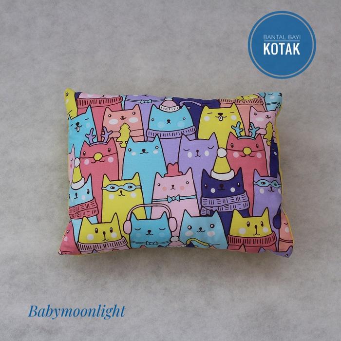 Gambar Bantal Bayi kotak / Batita ( Infant Pillow) - Cat Fury dari Serasa Electronics undefined Tokopedia