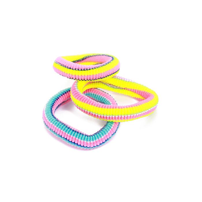 Gambar Stroberi Rainbow List Set Hair Ties - Mix 1 dari Stroberi Accessories undefined Tokopedia