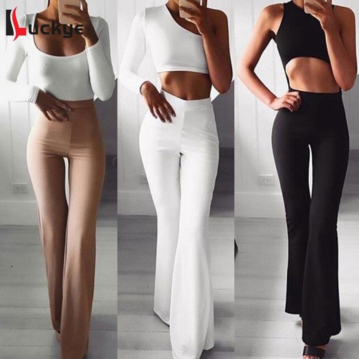 ic Trousers Bell Bottom Yoga Pants LUYE 