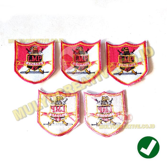 Gambar Bordir Laskar Merah Putih Emblem Patch LMP Model Perisai dari Mulyocreative co id undefined Tokopedia