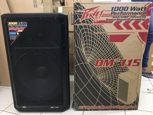 Jual speaker 15 inch aktif peavey DM 115 original sepasang