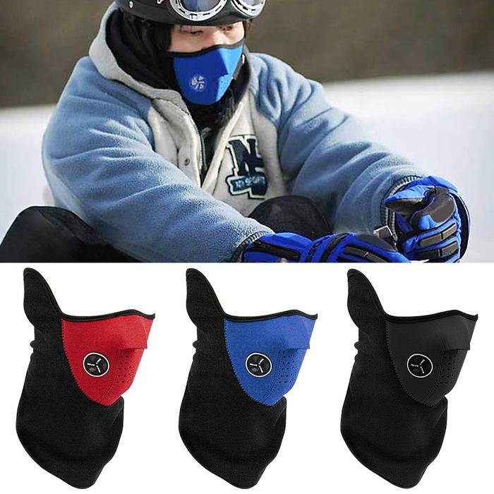 Gambar AN 1Pc Cycling Skiing Snowboard Face Mask Anti Particle dari All Night Import undefined Tokopedia