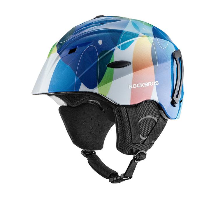 Gambar AN ROCKBROS Bike Integral Cast Snowboard Helmet Thermal dari All Night Import undefined Tokopedia