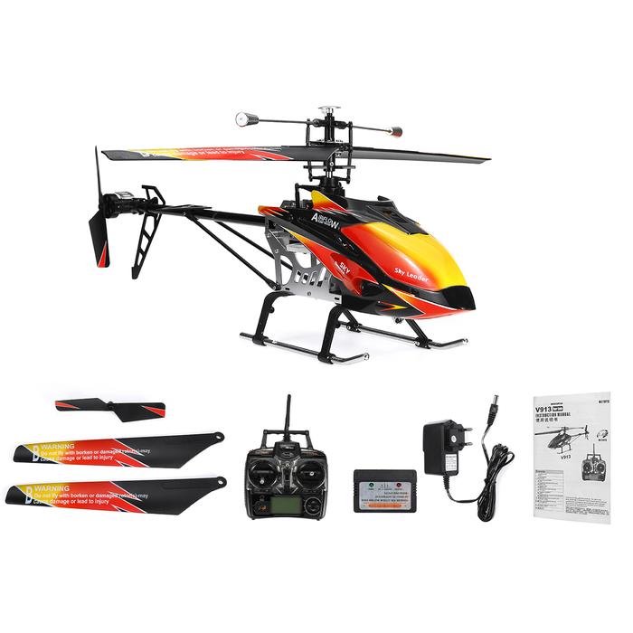 Jual Wltoys V913 besar 27 '' 4CH Tunggal pisau Built-in