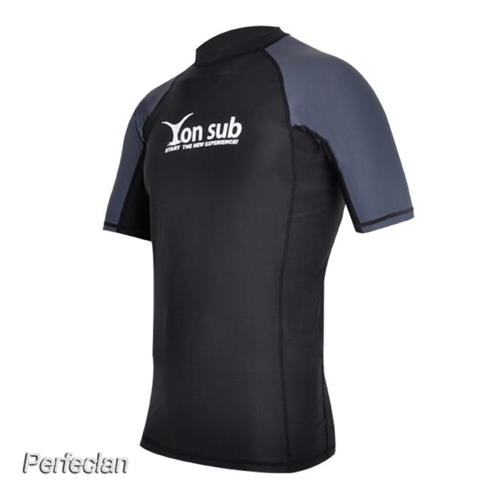 Jual Male Rash Guard Short Sleeve Tops 