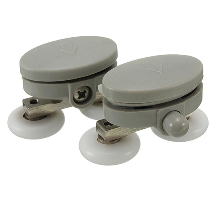 An 2pcs Shower Door Wheel Glass Door Bottom Rollers Runners