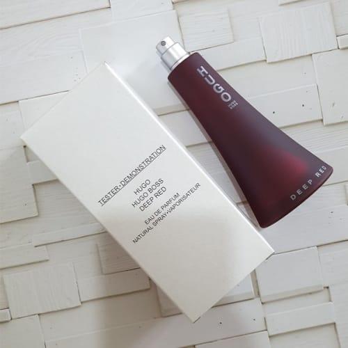 Jual Parfum Hugo Boss Deep Red Woman EDP 90ml Tester Without Cap