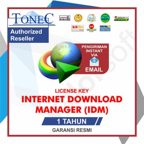 Gambar Lisensi Key Internet Download Manager (IDM) ORIGINAL - 1 TAHUN dari safalestari shop undefined Tokopedia