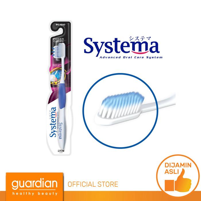 Gambar Systema Tooth Brush Clean B Head dari Guardian Official Store undefined Tokopedia